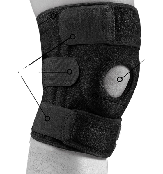 
ONAMASTE, 
Sports Knee Brace, 
Detail 1

