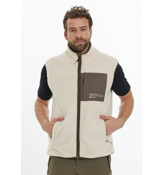 952477102101 WHISTLER Sprocket Fleece Vest  Model01 Detail