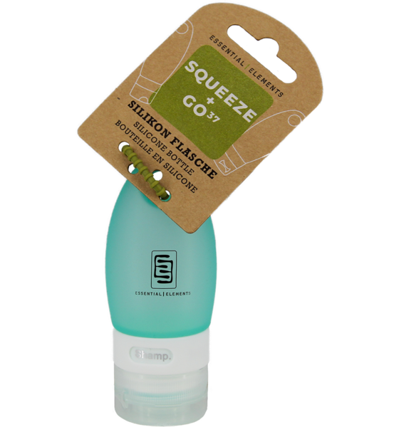 
ESSENTIAL ELEMENTS, 
Squeeze+go Refillable Silicon Bottle, 
Detail 1
