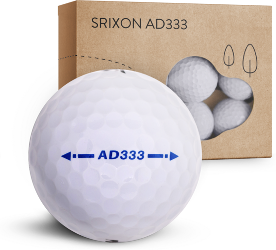 
OUT OF BOUNDS, 
Srixon Ad333  12-pack, 
Detail 1

