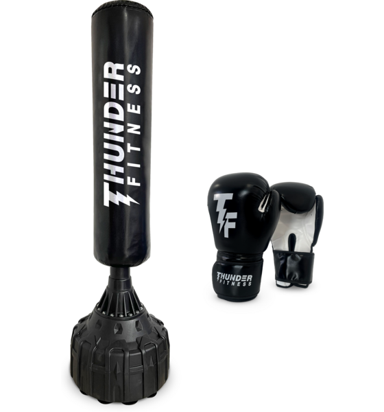 932280101101 THUNDER FITNESS Stående Boxningssäck Och Boxhandskar Set 10 Oz  Standard Detail
