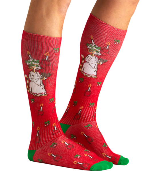 
SVENSK HUSMAN, 
St&ouml;dstrumpor - Findus &Auml;r Lucia, 
Detail 1
