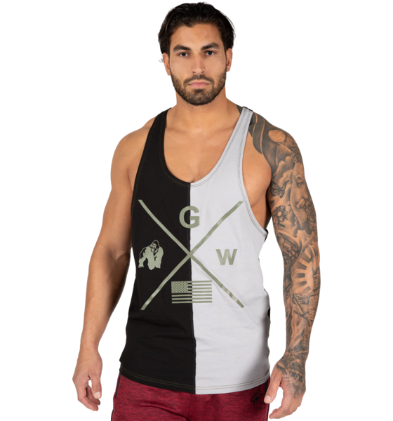 
GORILLA WEAR, 
Sterling Stringer Tank Top, 
Detail 1
