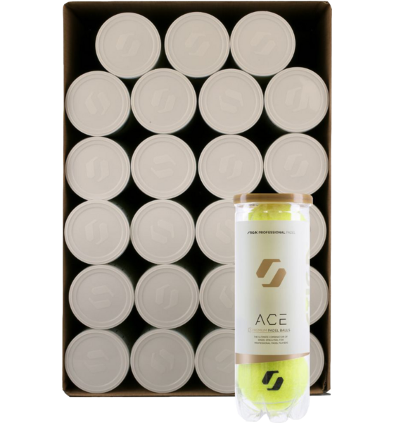 934096101101 STIGA Stiga Padel Boll Ace 24 Pack 934096101101 STIGA Stiga Padel Boll Ace 24 Pack Standard Detail