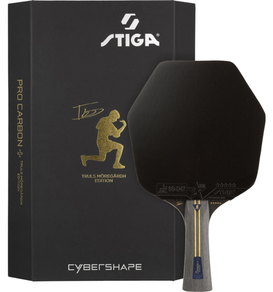 
STIGA, 
Stiga Pinigsrack Pro Carbon Plus Cybershape Truls Edition - 5-star, 
Detail 1
