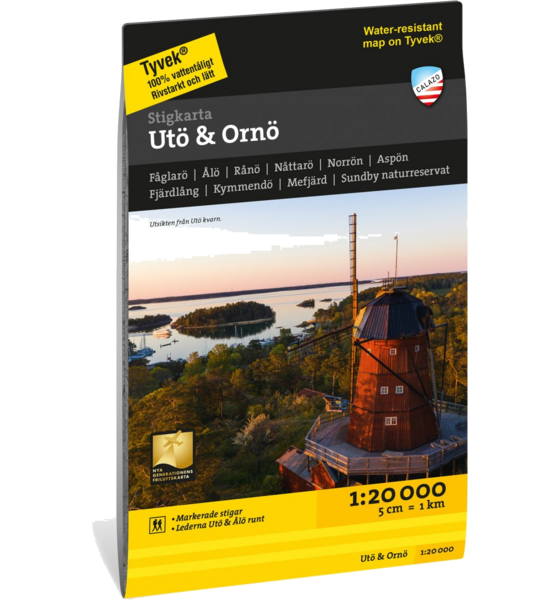 
CALAZO, 
Stigkarta Ut&ouml;  Orn&ouml; 1:20 000, 
Detail 1
