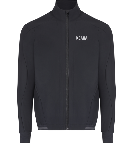 
KEADA SPORTS, 
Storm Jacket Black – Womens Thermal Cycling Jacket, 
Detail 1
