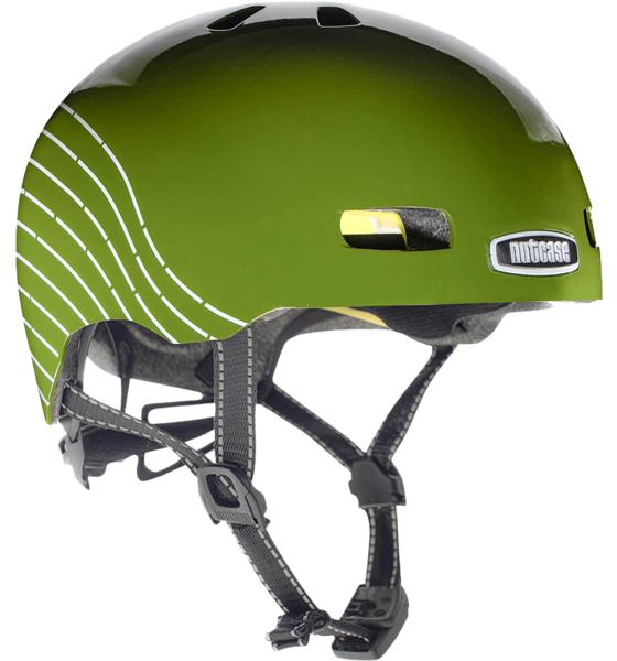 
NUTCASE, 
Street Dust For Prints Reflective Mips Helmet, 
Detail 1
