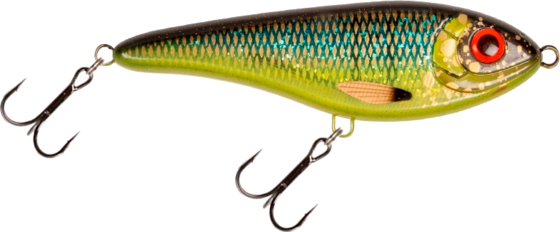 
STRIKE PRO, 
Strike Pro Buster Jerk, Sinking, 15cm, 75g - Acid Roach, 
Detail 1

