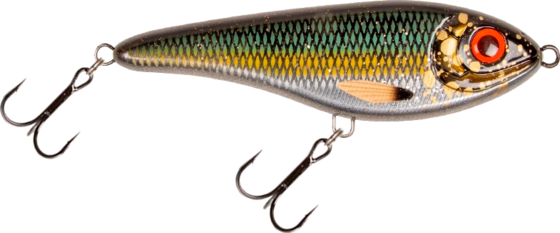 
STRIKE PRO, 
Strike Pro Buster Jerk, Sinking, 15cm, 75g - Gold Miner, 
Detail 1
