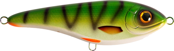 
STRIKE PRO, 
Strike Pro Buster Jerk, Sinking, 15cm, 75g - Yellow Perch, 
Detail 1
