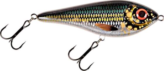 
STRIKE PRO, 
Strike Pro Buster Swim, Slow Sink, 13cm, 65g - Gold Miner, 
Detail 1
