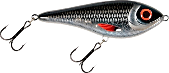 
STRIKE PRO, 
Strike Pro Buster Swim, Slow Sink, 13cm, 65g - Natural Roach, 
Detail 1
