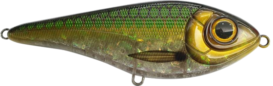 
STRIKE PRO, 
Strike Pro Buster Swim Bait, Slow Sink, 13cm, 65g - Emerald Herring, 
Detail 1
