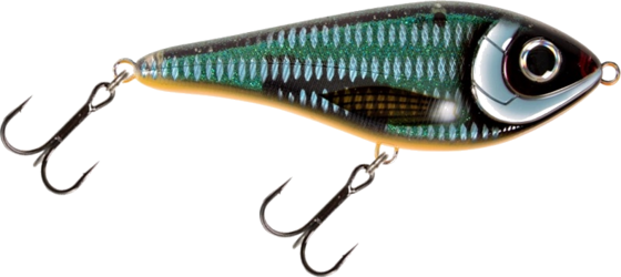 
STRIKE PRO, 
Strike Pro Buster Swim Jr, Slow Sink, 10,5cm, 40g - Cosmic Blue, 
Detail 1
