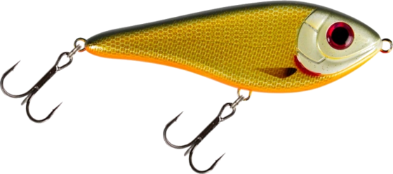 
STRIKE PRO, 
Strike Pro Buster Swim Jr, Slow Sink, 10,5cm, 40g - Dirty Roach, 
Detail 1
