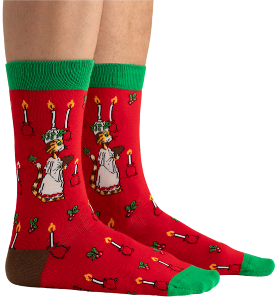 
SVENSK HUSMAN, 
Strumpor -  Findus Är Lucia, 
Detail 1
