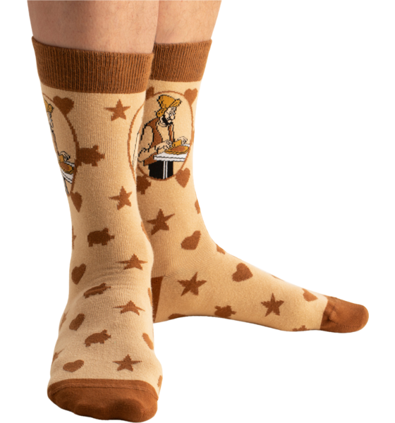 
SVENSK HUSMAN, 
Strumpor -  Pettson Bakar Pepperkakor, 
Detail 1
