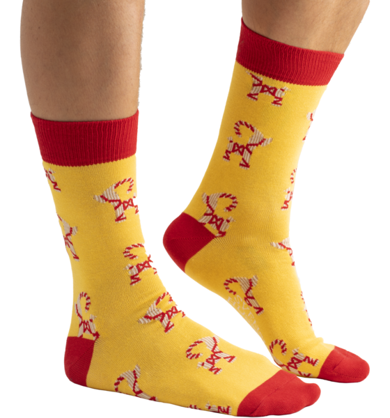 
SVENSK HUSMAN, 
Strumpor Halmbocken, 
Detail 1
