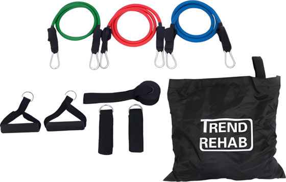 
TRENDREHAB, 
Styrkeband 3-pack, 
Detail 1
