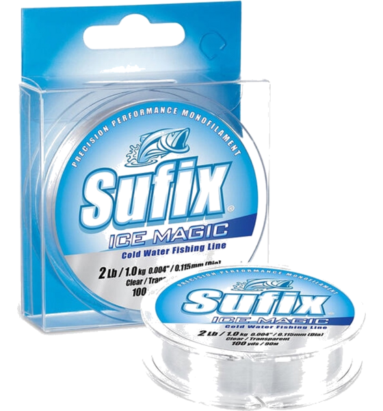 
SUFIX, 
Sufix Ice Magic Clear 50m 0,155mm 2,2kg, 
Detail 1
