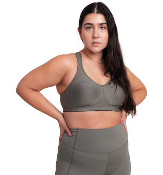 951360102101 PURE LIME Support Bra High Impact  Model01 Detail