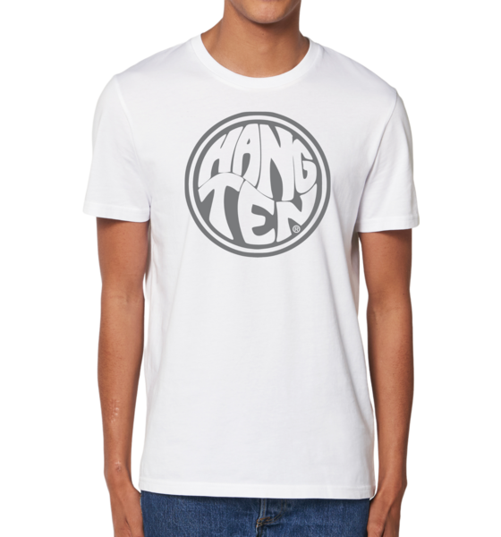 
HANG TEN, 
Surfer T-shirt - White, 
Detail 1
