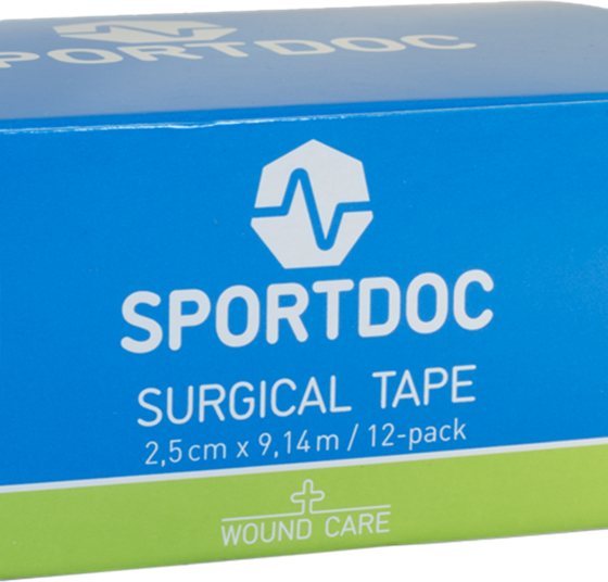 
SPORTDOC, 
Surgical Tape 2,5 Cm X 9,14 M 12-pack, 
Detail 1
