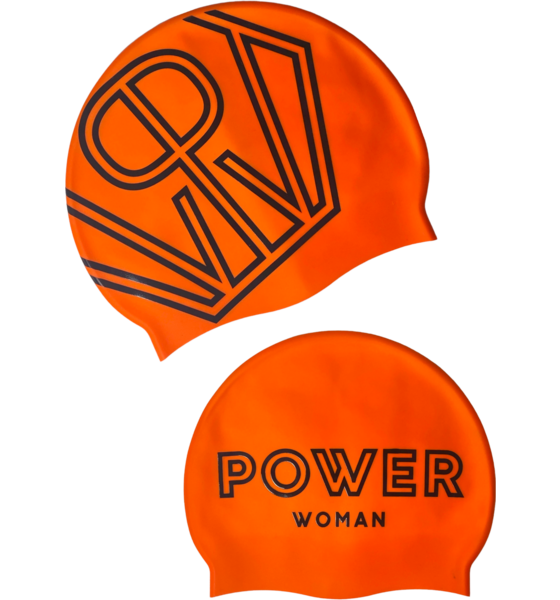 
POWER WOMAN, 
Swim Cap, 
Detail 1
