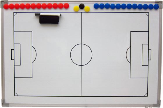 914876101101 PRO MATCH Taktiktavla Fotboll 45x60cm  Standard Detail