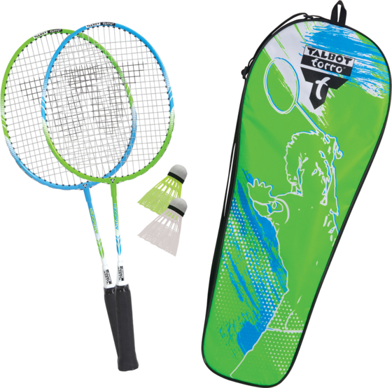 
TALBOT-TORRO, 
Talbot-torro 2 Attacker Junior Children's Badminton Set, 
Detail 1
