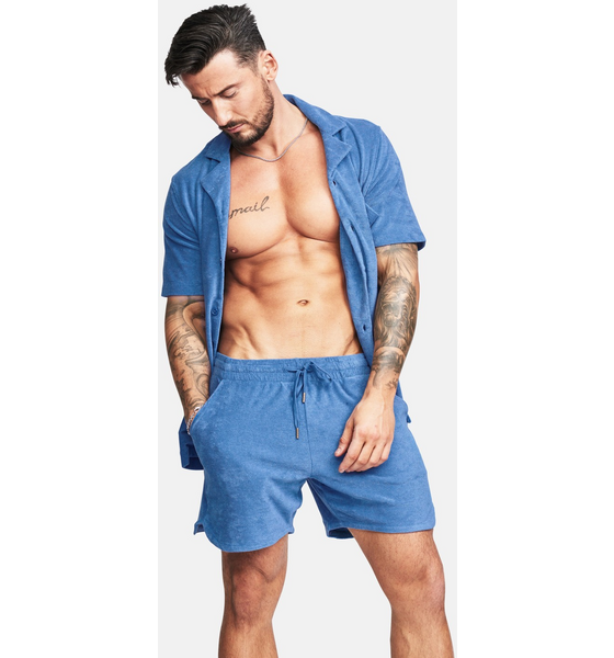 945159102104 FRANK DANDY Terry Shorts  Model01 Detail