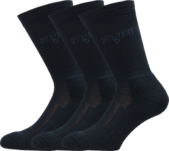 956581101101 AVIGNON Terry Ull Svart 3-pack  Standard Detail