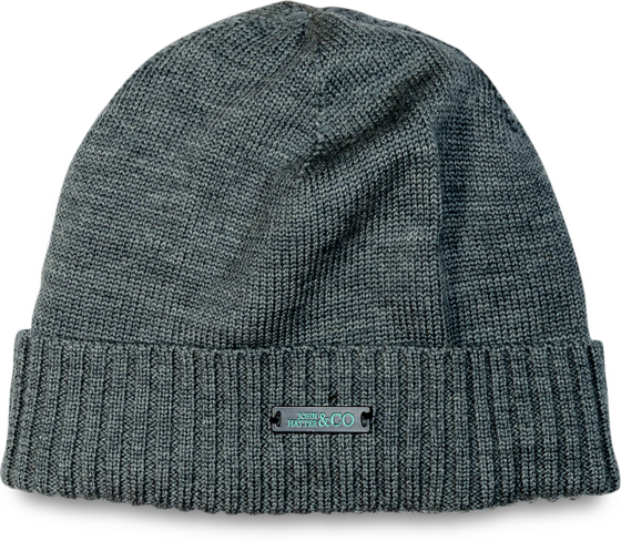 
JOHN HATTER, 
The Bank Robber Grey - Beanie, 
Detail 1
