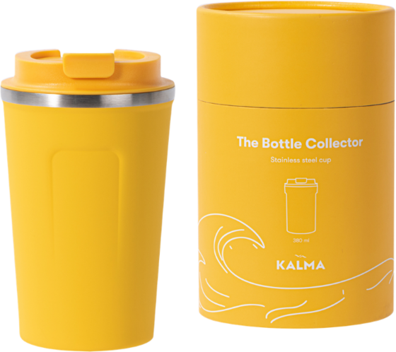 
KALMA, 
The Bottle Collector - Stainless Steel Kaffemugg, 
Detail 1
