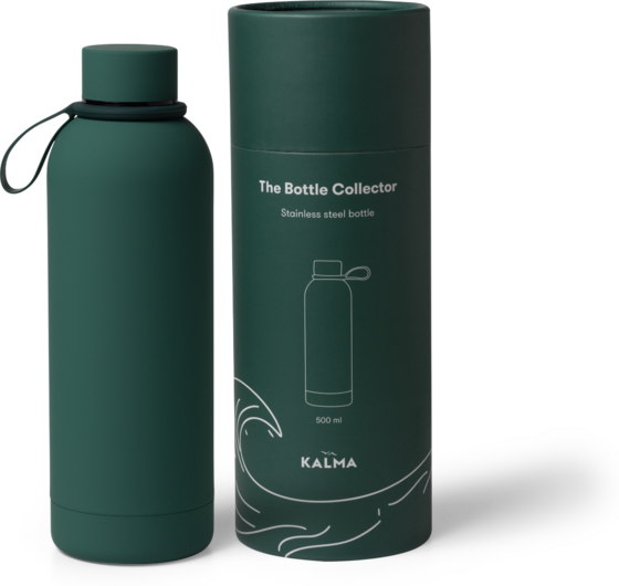 
KALMA, 
The Bottle Collector - Stainless Steel Vattenflaska, 
Detail 1
