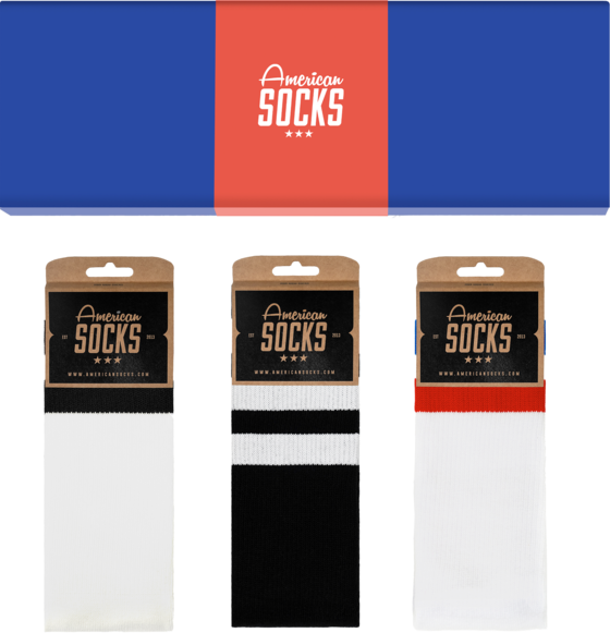 
AMERICAN SOCKS, 
The Classics - Gift Box, 
Detail 1
