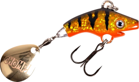 
THE PIG, 
The Pig Jig Spin, 15g - Gold Nugget Ob, 
Detail 1
