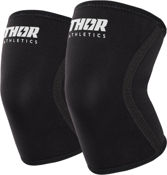 
THOR ATHLETICS, 
Thor Athletics - Knee Sleeves - Powerlifting Knee Sleeves - Compression - 7mm, 
Detail 1
