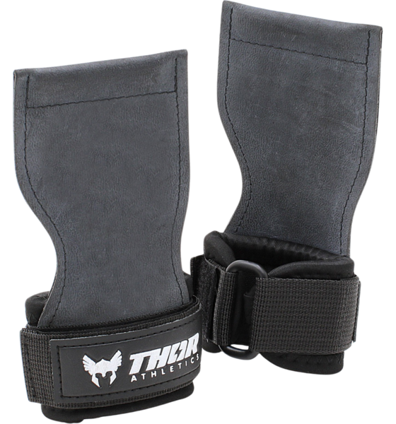 
THOR ATHLETICS, 
Thor Athletics Lifting Grips &ndash; Power Grips For Strength Training And Fitness &ndash; Wrist Support &ndash; Black, 
Detail 1
