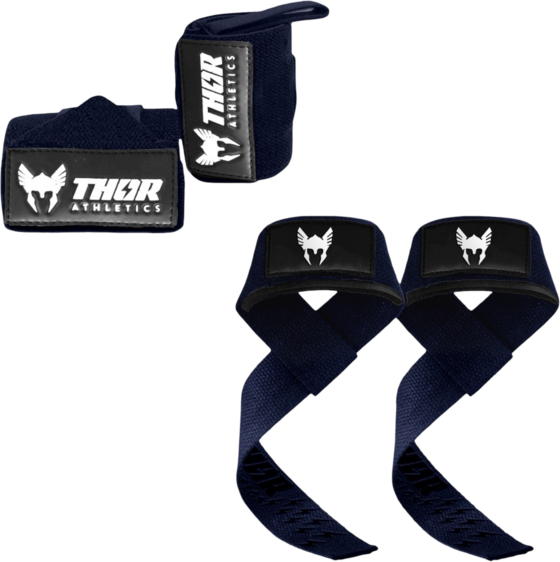
THOR ATHLETICS, 
Thor Athletics Lifting Straps Incl. Wrist Wraps 60cm Flexible &ndash; Strength Training Bundle, 
Detail 1
