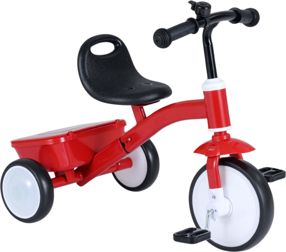 
NORTHIX, 
Toddler Tricycle With Light-up Wheels, Adjustable Seat, Storage Box, 
Detail 1
