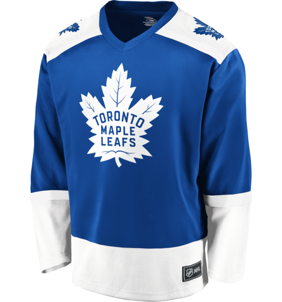 
FANATICS, 
Toronto Maple Leafs Fan Jeresy, 
Detail 1
