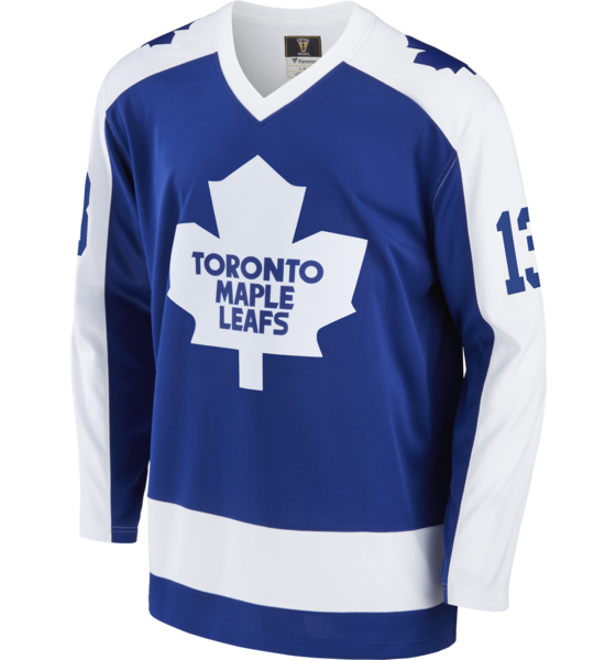 
FANATICS, 
Toronto Maple Leafs Sundin 13 Jersey, 
Detail 1
