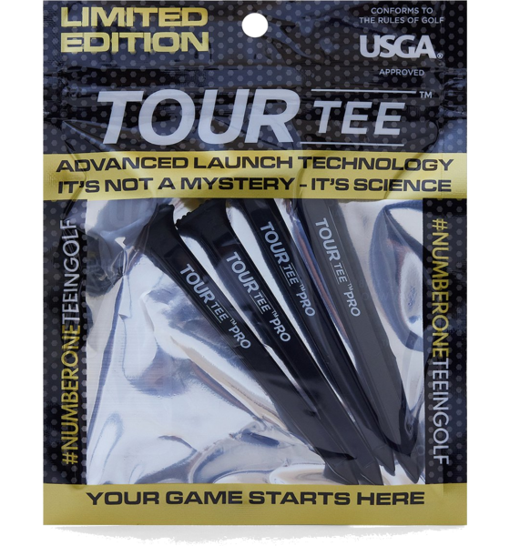 
TOURTEE, 
Tour Tee Pro Black, 
Detail 1
