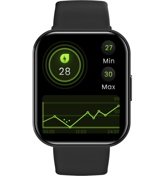 CELLY, Trainerwatch2 Smartwatch Med Rektangulär Urtavla