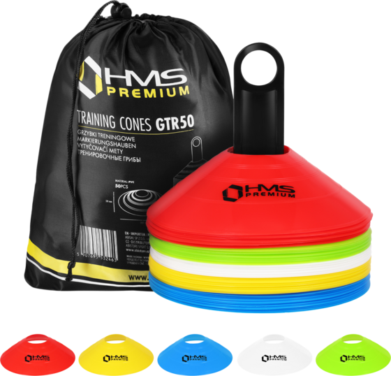 
NORTHIX, 
Training Cones, 50-pack, Durable Plastic, 
Detail 1
