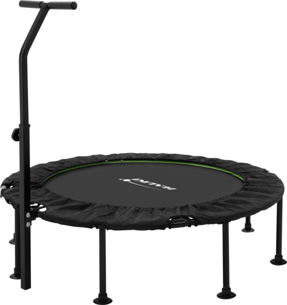
HAUKI, 
Trampolin Ø122cm Med Höj- Och Sänkbart Handtag Stålgrön Upp Till 150kg Hauki, 
Detail 1
