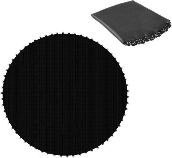 
NORTHIX, 
Trampoline Replacement Mat, 366 Cm Frame, Black, Durable Pp, 
Detail 1
