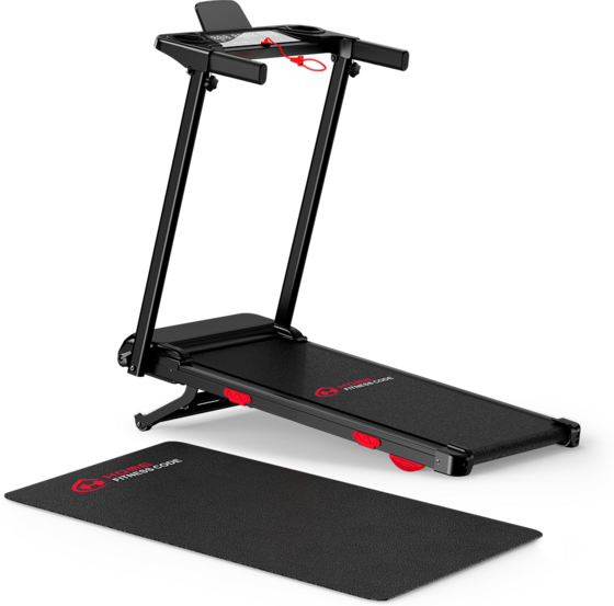 
HOMEFITNESSCODE, 
Treadmill Q5 With 15% Automatic Incline, Brushless Motor, Speed ​​1-12km/h(with Mat), 
Detail 1
